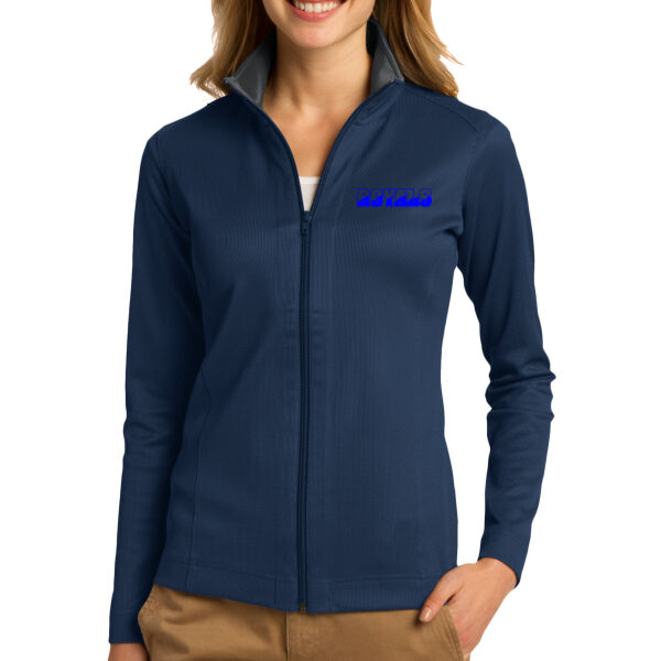 Women's Vertical Texture Full-Zip Jacket Thumbnail